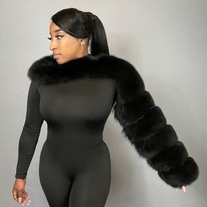 100% genuine Fox Fur Sleeve